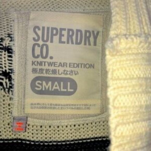 New NWot ladies small luxury StreetWear Japanese brand superdry oversized - Picture 4 of 11